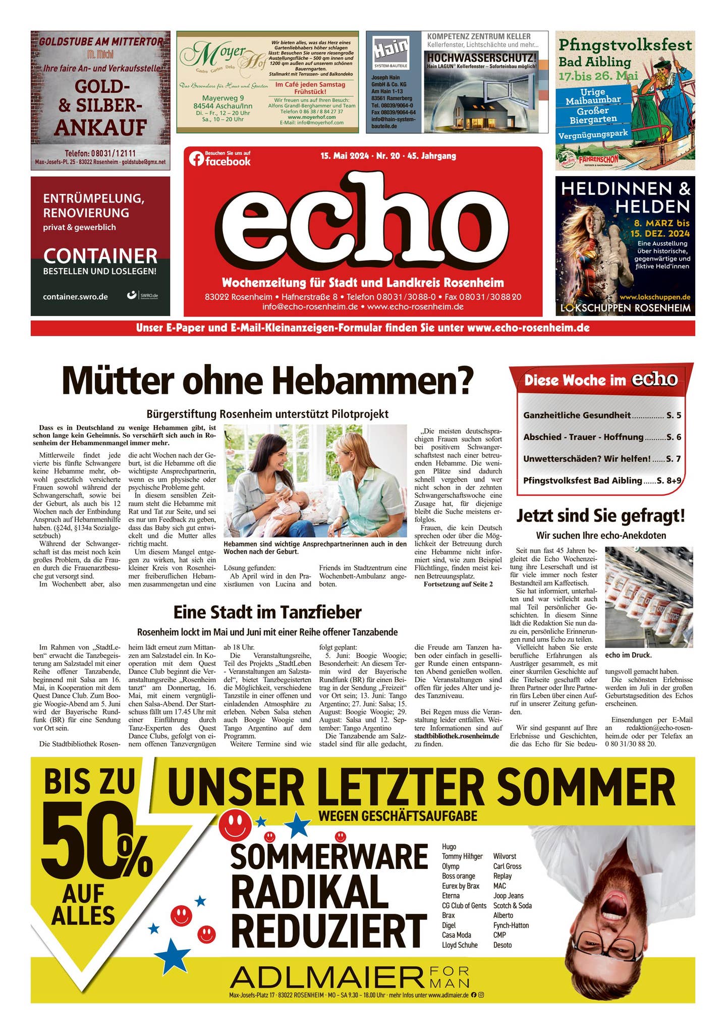 Echo_ePaper_KW20_24 by echoWochenzeitung - Issuu