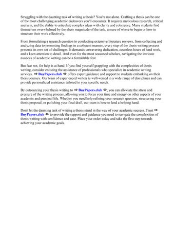 Example Topic In Research Paper by South Piedmont Community College - Issuu