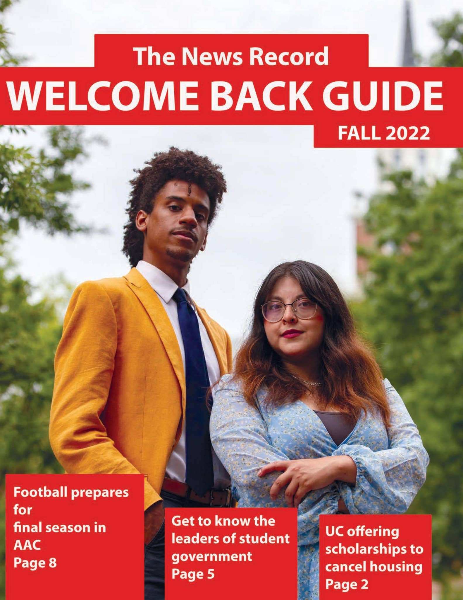 Welcome Back Guide Fall 2022 - The News Record at University of ...