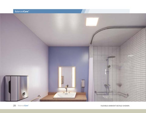 Axis Lighting 家具目录 · Patient 卫浴 第 20 页