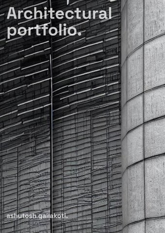 Ashutosh Portfolio by Ashutosh - Issuu