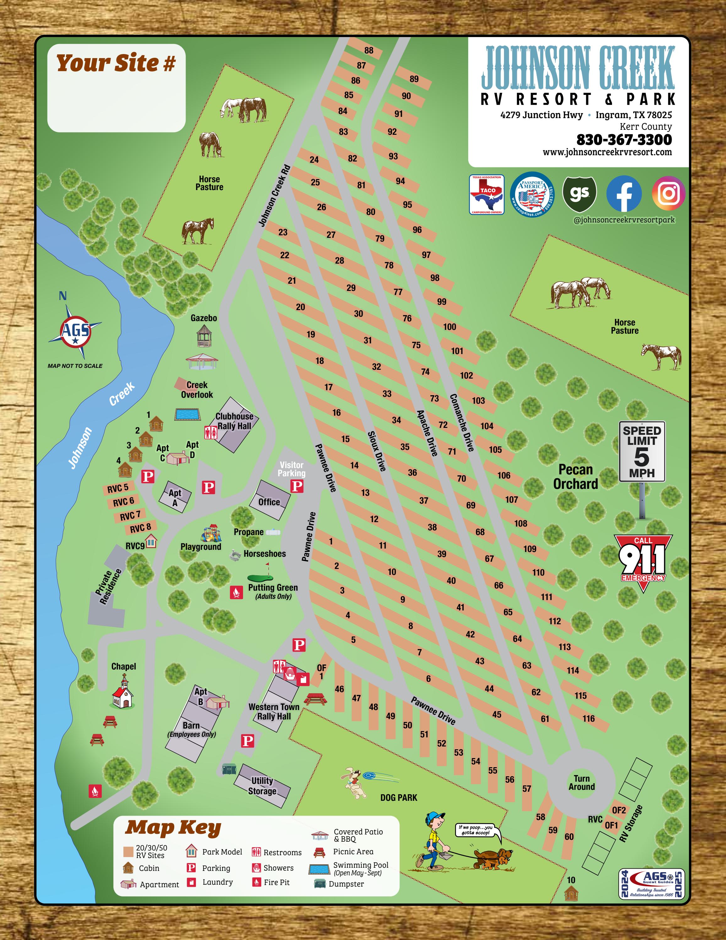 Johnson Creek RV Resort & Park by AGS/Texas Advertising - Issuu