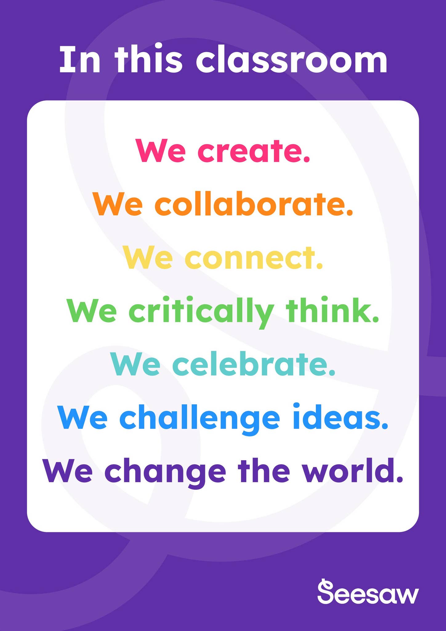 In This Classroom (A4) by seesawlearning - Issuu