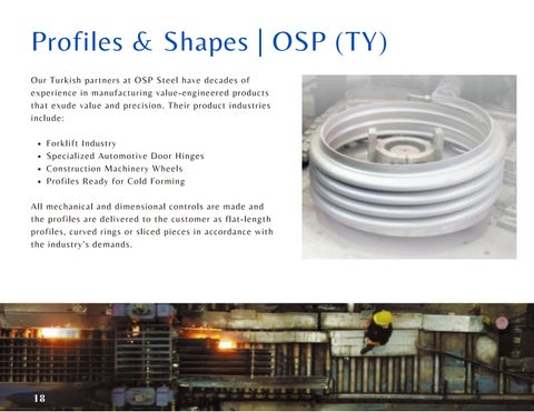 灯饰目录 for Steel Profiles – Anaya Steel 第 18 页