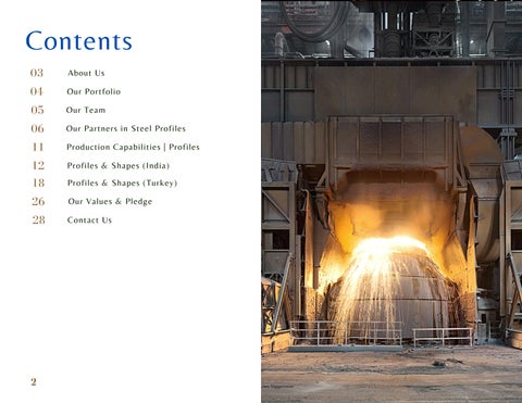 灯饰目录 for Steel Profiles – Anaya Steel 第 2 页