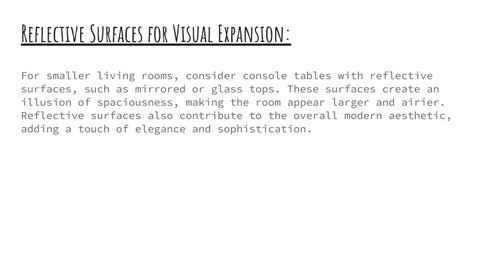 itsqiangsun 家具目录 · Soul × Tables - Sleek Elegance: Choosing the Perfect 玄关桌 for a 现代 客厅 Setup 第 7 页