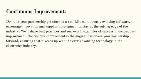 Briocean Technology Co Ltd - How to Build a Partnership with Your Electronic Parts Suppliers 第 9 页