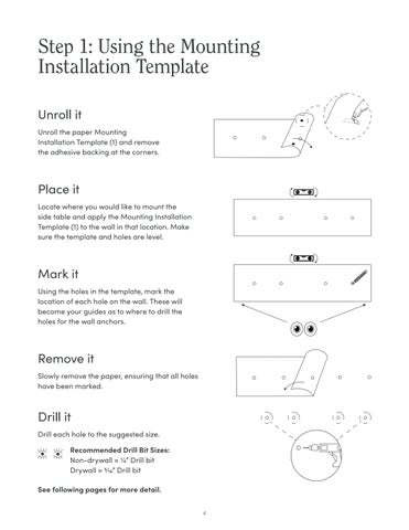 nathanjameshome 家具目录 · Harper 床头柜 Instruction Sheet 32711 第 4 页