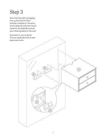 nathanjameshome 家具目录 · Harper 床头柜 Instruction Sheet 32711 第 8 页
