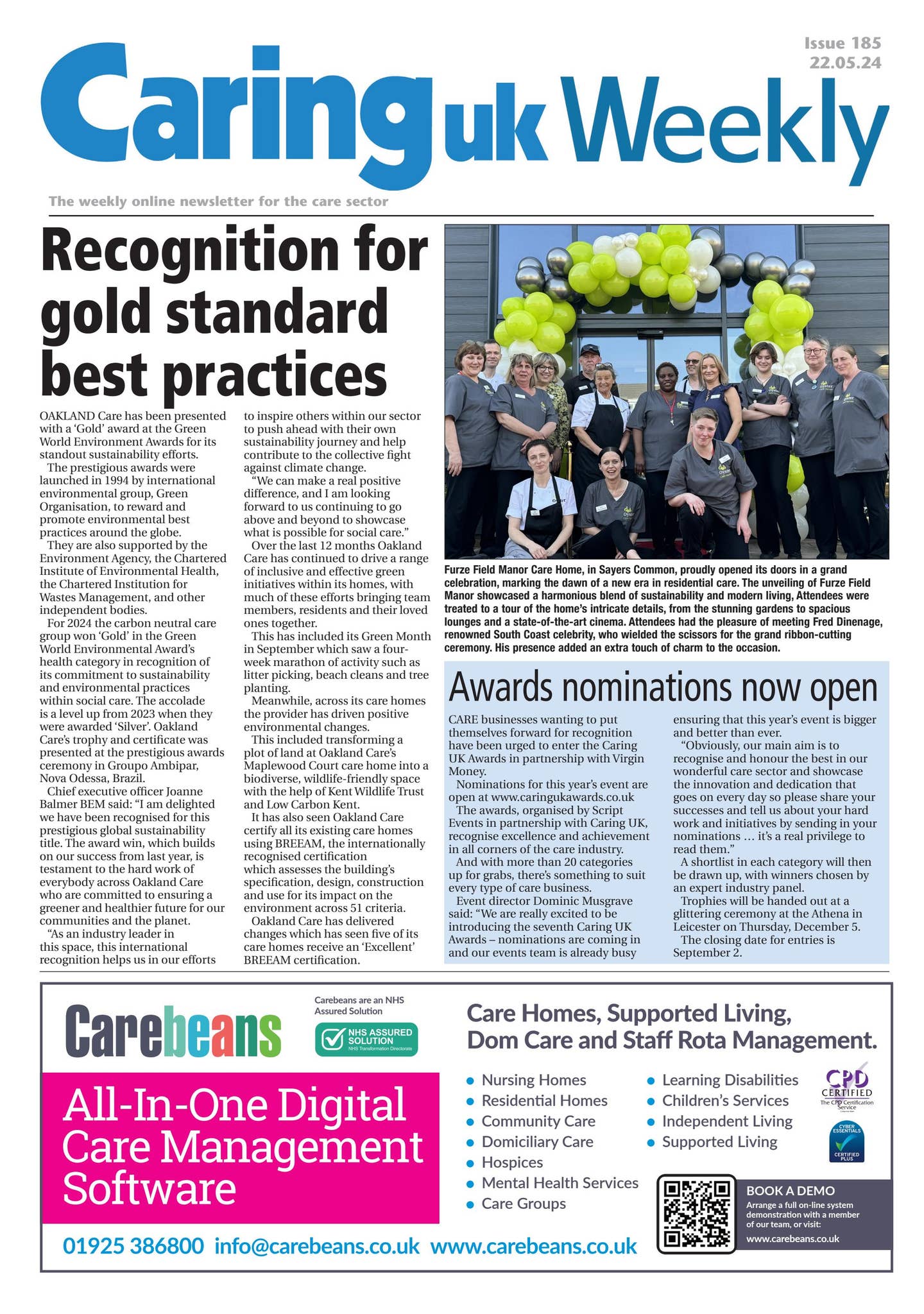 Caring uk weekly May 22 by Script Media - Issuu