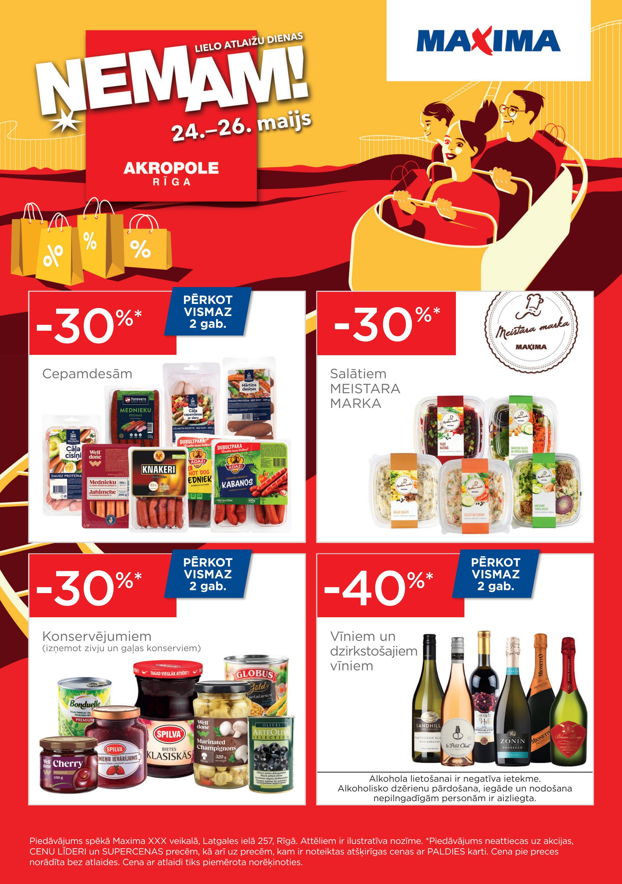 MAXIMA | Akropole Rīga | ŅEMAM by Maxima Latvija - Issuu