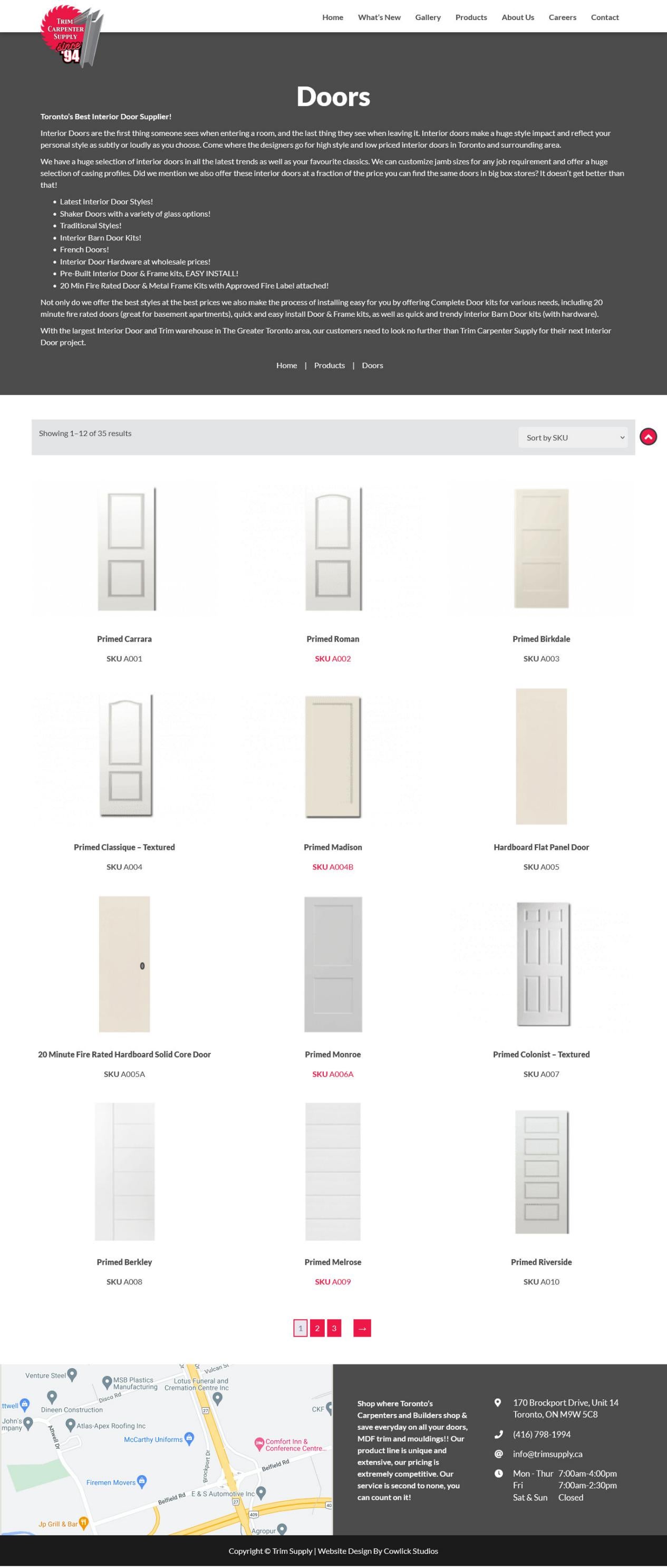 Doors Toronto by TRIM CARPENTER SUPPLY Issuu