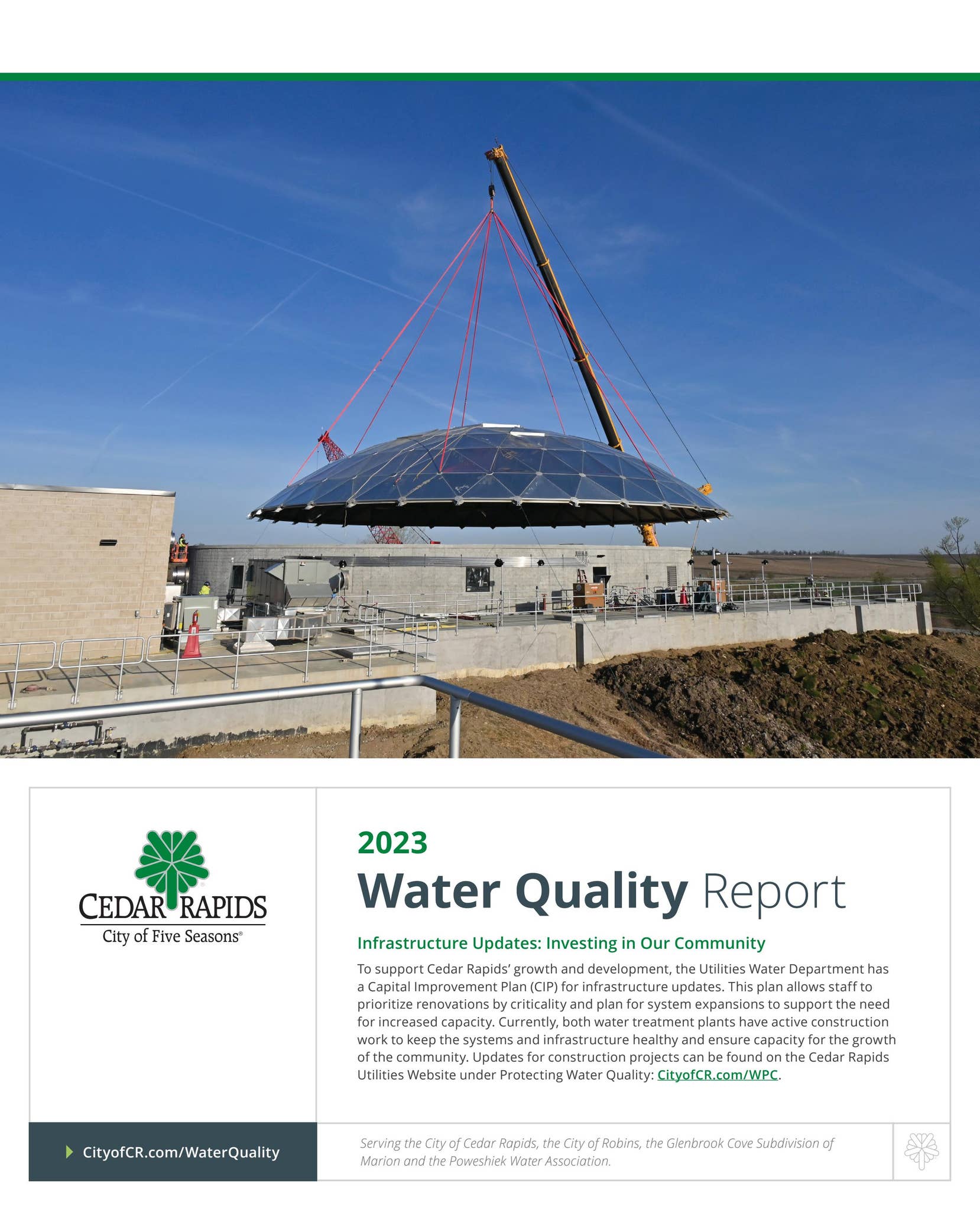 2023 Water Quality Report by City of Cedar Rapids - Issuu