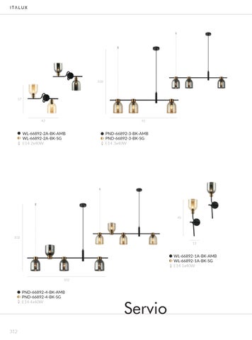 Esteta Interiori 灯饰目录 - Italux 2 第 12 页