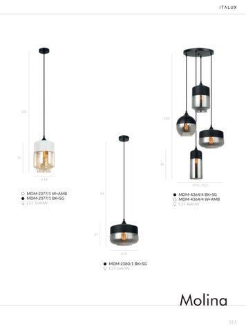 Esteta Interiori 灯饰目录 - Italux 2 第 17 页