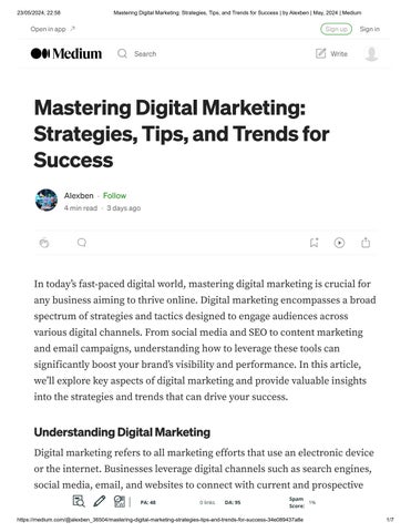 Digital Marketing
