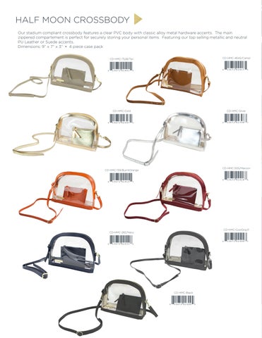Capri Designs Clear Bag × Purse featuring Sequin Strap, Beaded 配件 - Gameday 2024 第 10 页