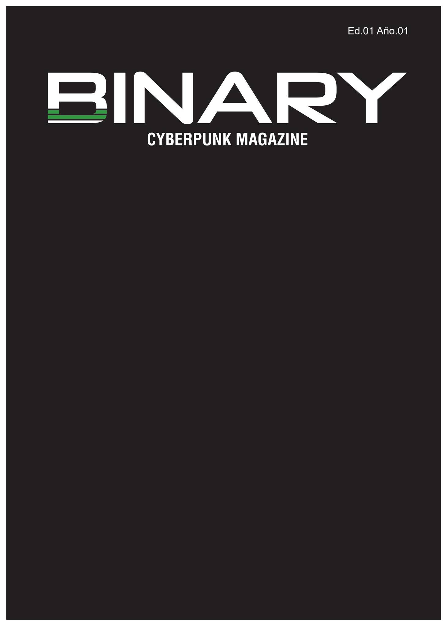 Ed.01 BINARY MAGAZINE by Binary Magazine - Issuu