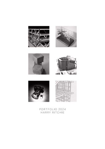 Harry Ritchie Archi Portfolio 2024 by Harry Ritchie - Issuu