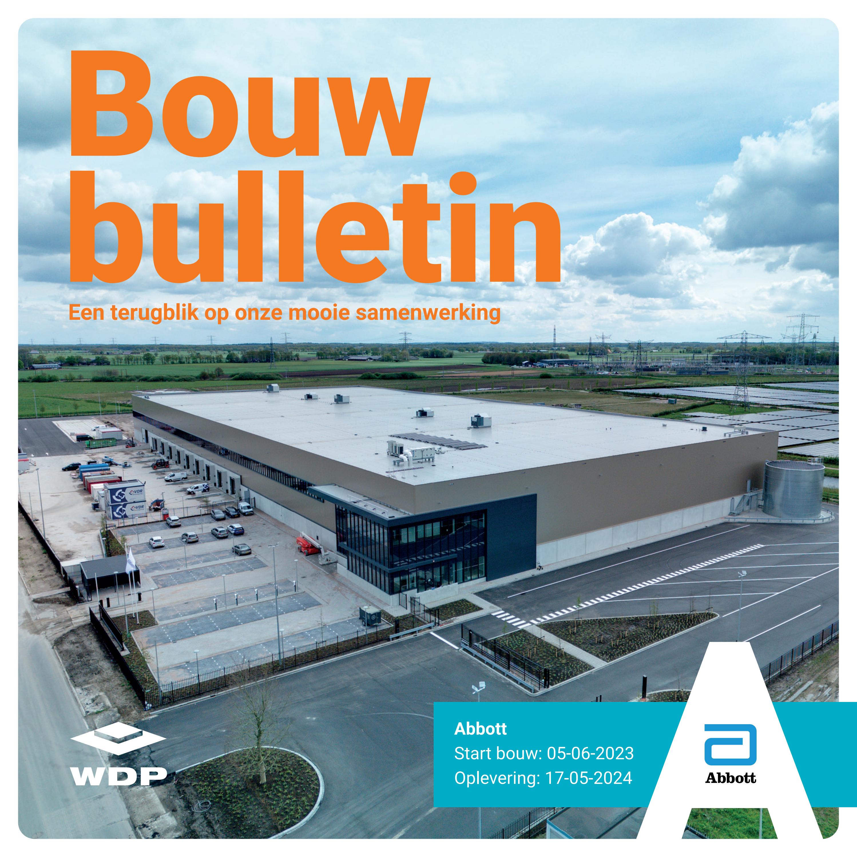 Bouw bulletin Abbott Zwolle by WDP Warehouses with Brains Issuu