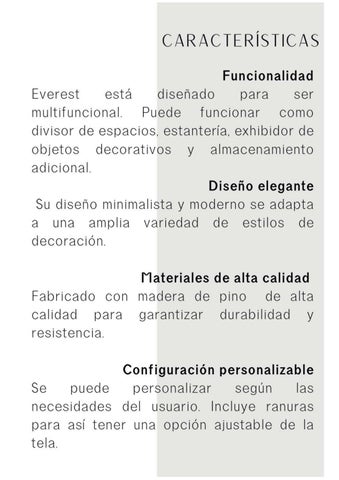 Laura Panizza 家具目录 · Everest 家具 divisor 德文 espacios 第 23 页