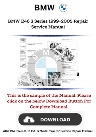 ＢＭＷ　Ｅ４６　修理書　サービスマニュアル BMW E46 3 Series 1999-2005 Repair Service Manual by Service