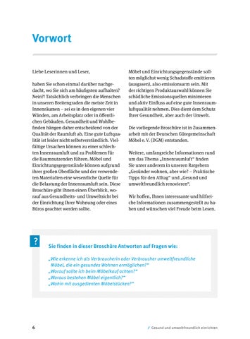 Gesund und umweltfreundlich einrichten 第 6 页