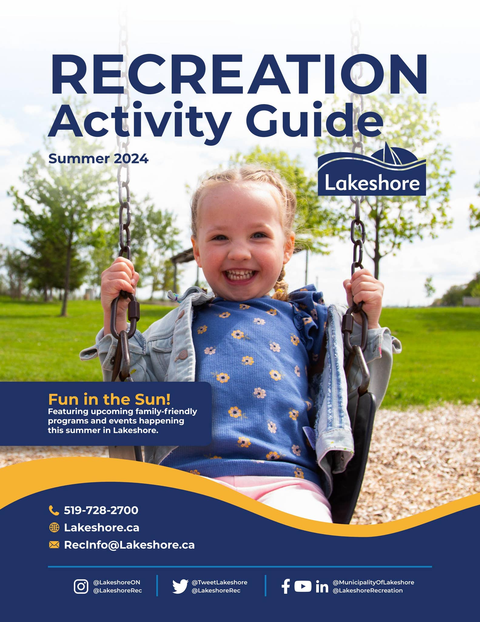 Lakeshore Recreation Activity Guide Summer 2024 by lakeshorerec - Issuu