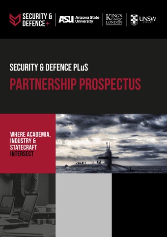 Security & Defence PLuS Partnership Prospectus by SecDefencePLuS - Issuu