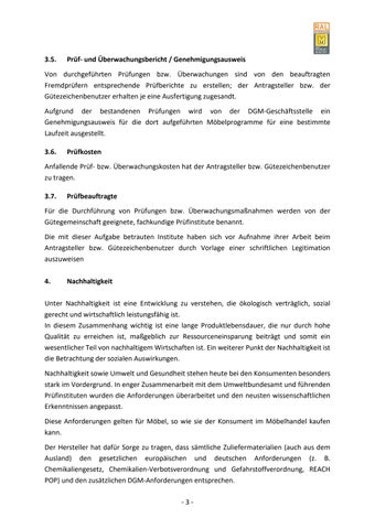 Güte- und Prüfbestimmungen für Polstermöbel 第 10 页