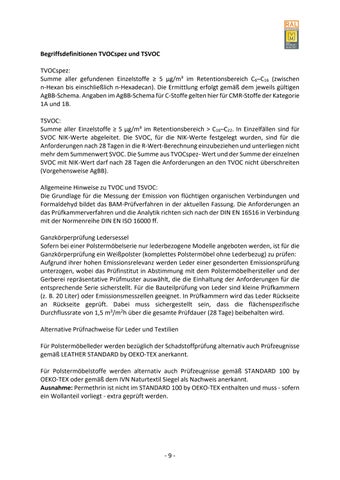 Güte- und Prüfbestimmungen für Polstermöbel 第 16 页