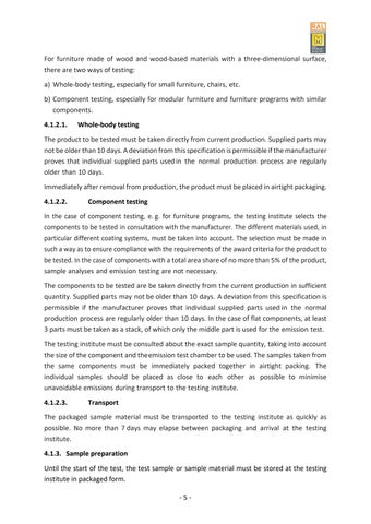 dgm-moebel.de 家具目录 · Quality and Testing Regulations for Upholstered 家具 第 12 页