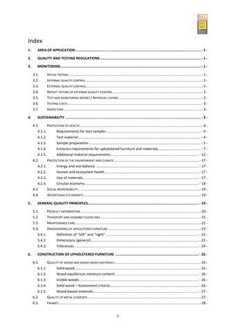 dgm-moebel.de 家具目录 · Quality and Testing Regulations for Upholstered 家具 第 5 页