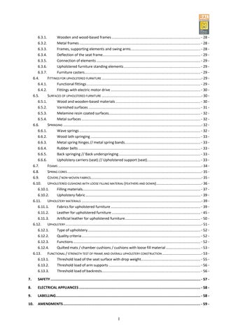 dgm-moebel.de 家具目录 · Quality and Testing Regulations for Upholstered 家具 第 6 页