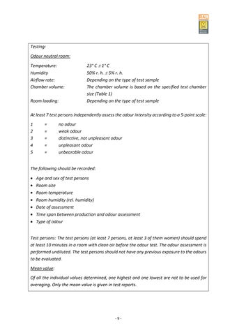 Quality and Testing Regulations for 办公 and 工程 家具 第 16 页