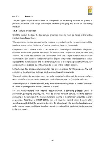 Quality and Testing Regulations for 户外 家具 第 12 页