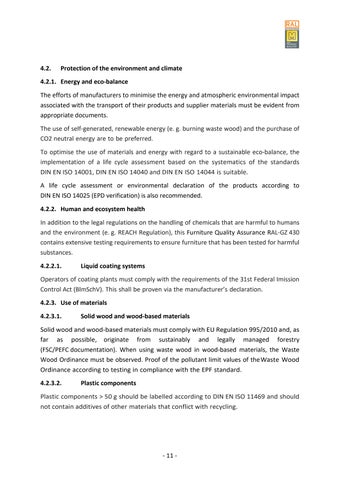 Quality and Testing Regulations for 户外 家具 第 17 页