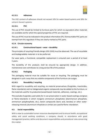 Quality and Testing Regulations for 户外 家具 第 18 页