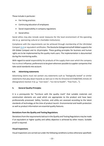 Quality and Testing Regulations for 户外 家具 第 19 页