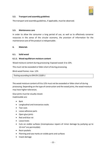 Quality and Testing Regulations for 户外 家具 第 21 页
