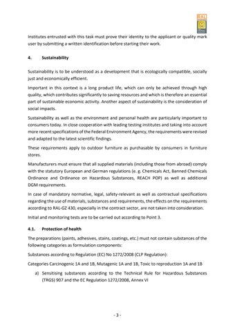 Quality and Testing Regulations for 户外 家具 第 9 页