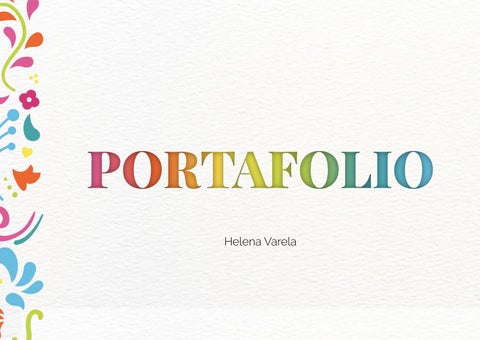 Portafolio Helena Varela
