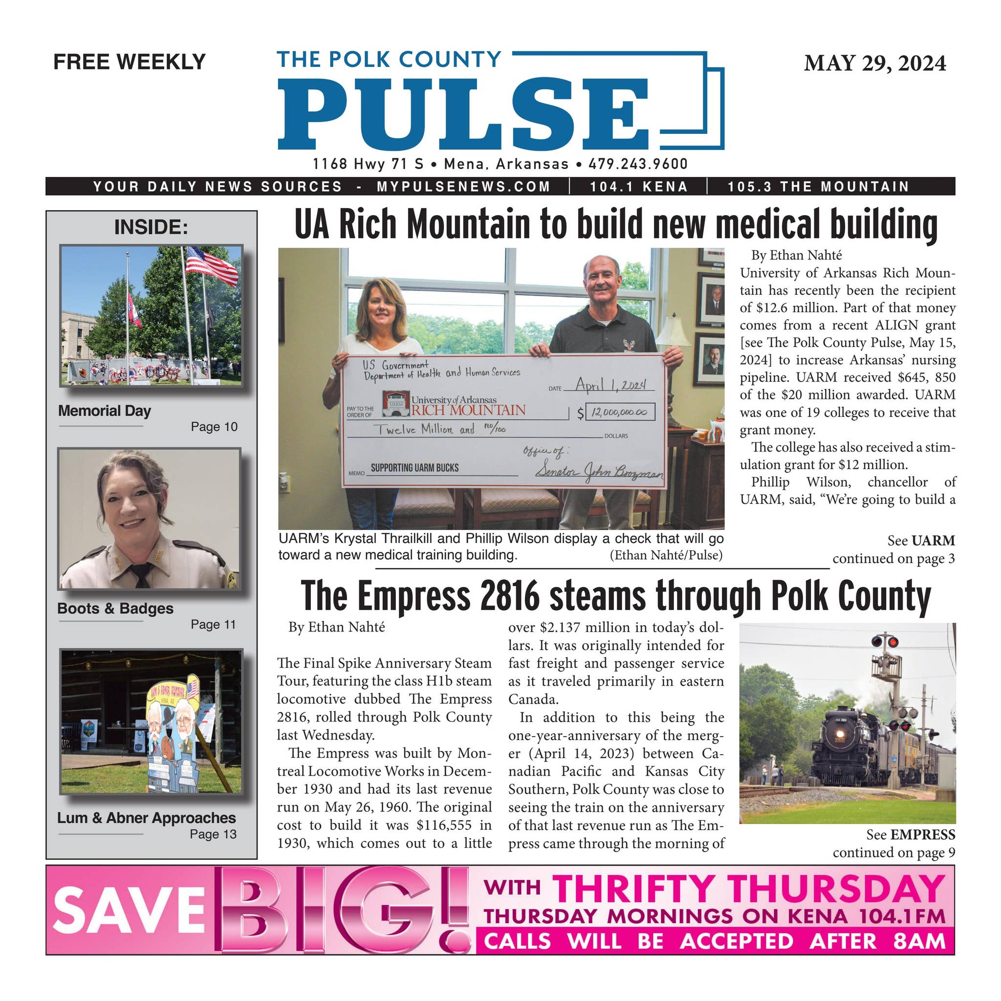The Polk County Pulse - May 29, 2024 by The Pulse - Issuu