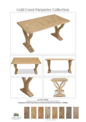 金色 Coast Parquetry and Plank 家具产品集 第 10 页