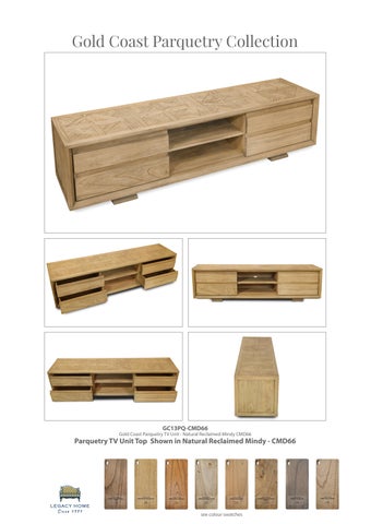 金色 Coast Parquetry and Plank 家具产品集 第 9 页