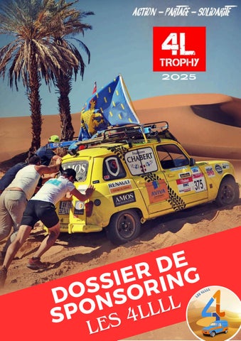 Dossier de sponsoring Les 4LLLL