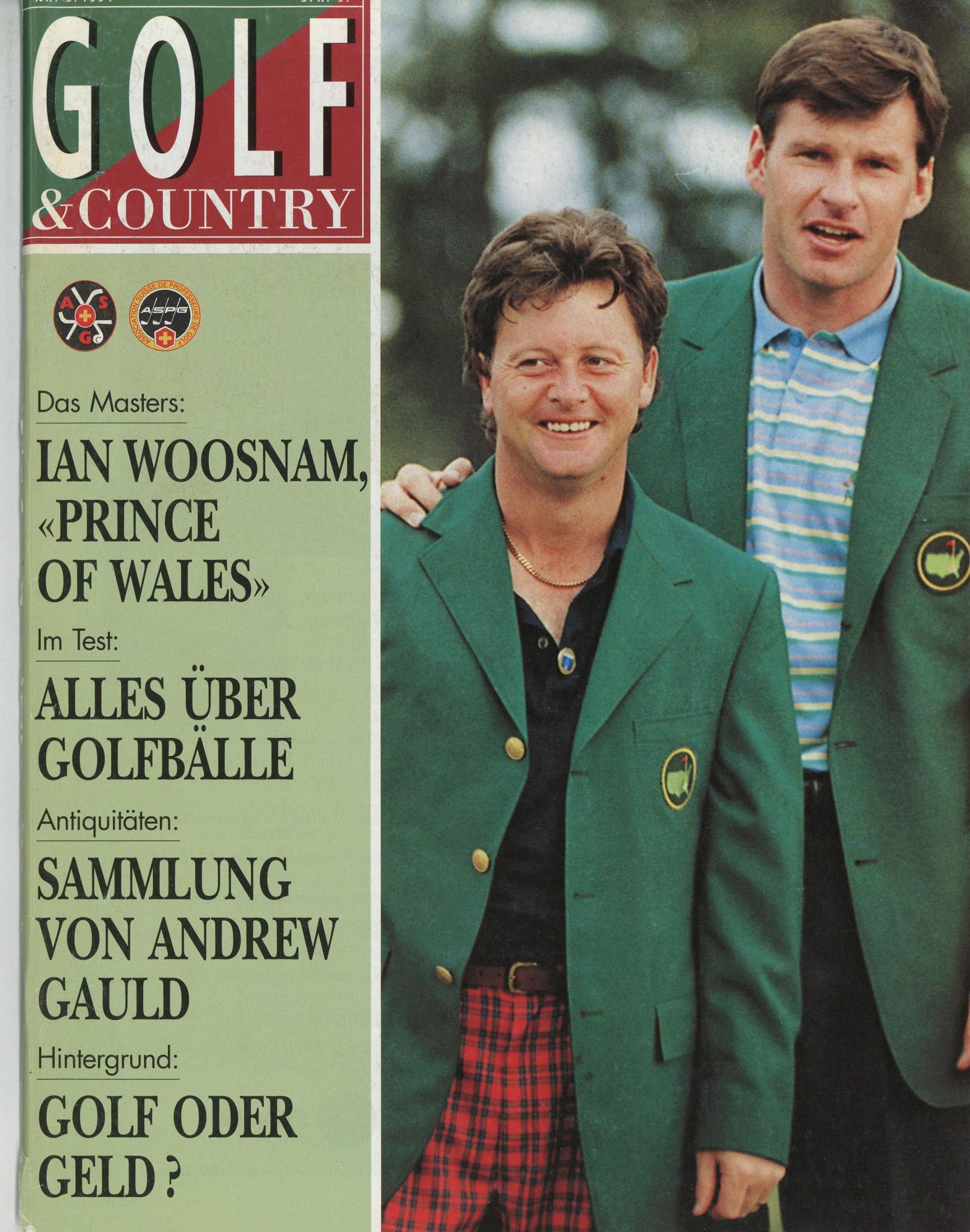 GOLF & COUNTRY 05 1991 by swissgolf.ch - Issuu
