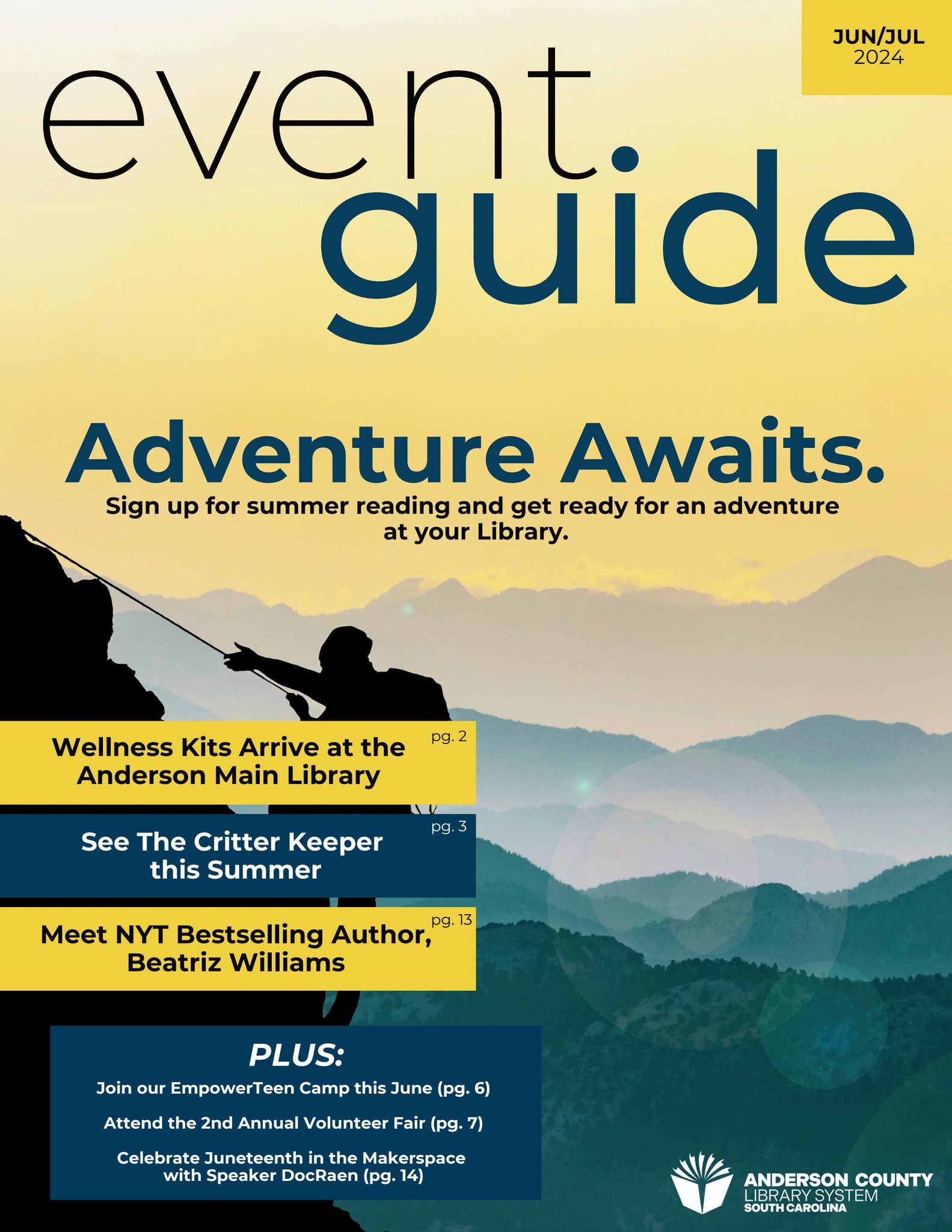 June/July Event Guide by Anderson County Library System - Issuu