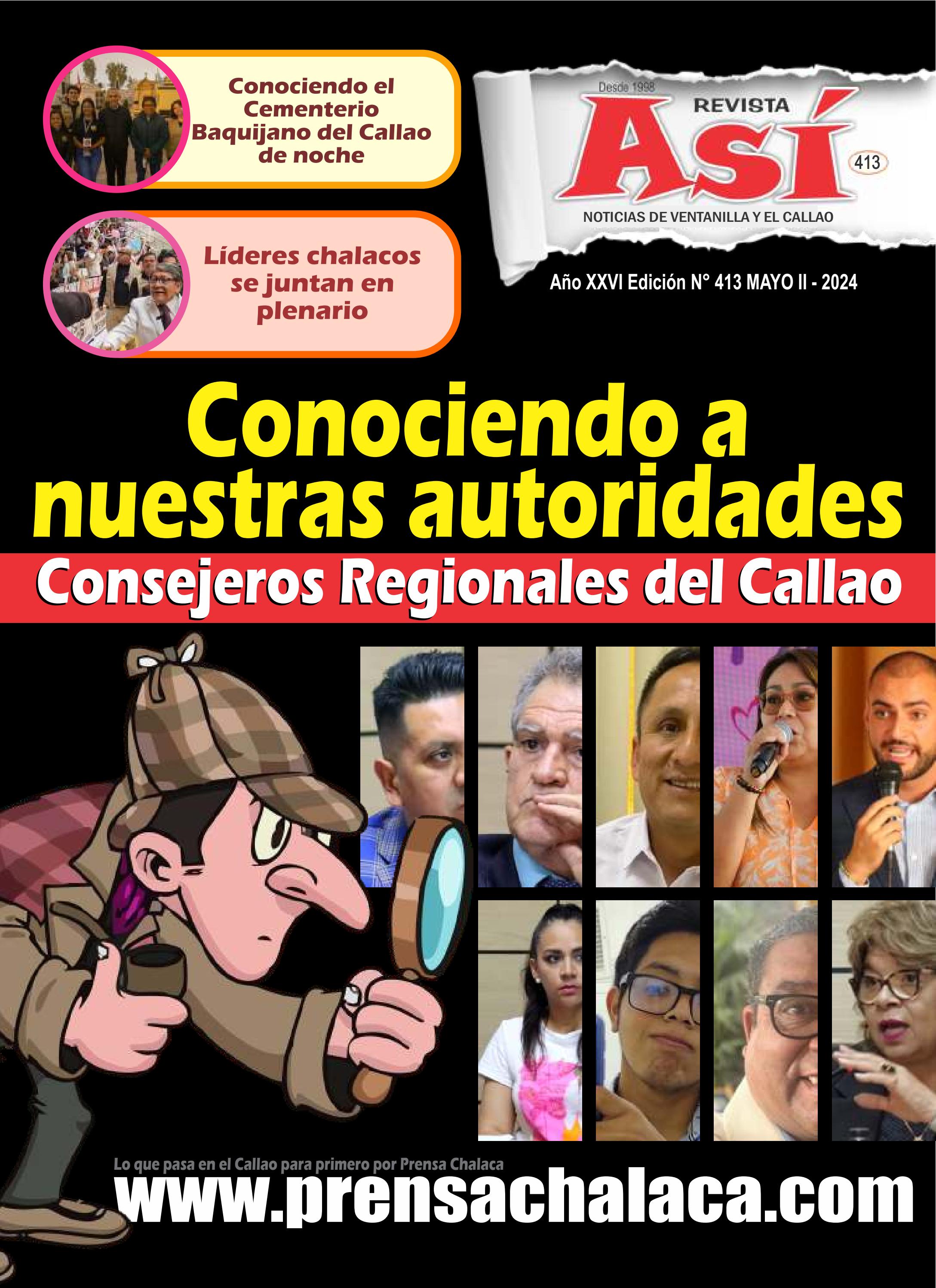 REVISTA ASÍ N° 413 CONOCIENDO A NUESTRAS AUTORIDADES by Grupo de ...