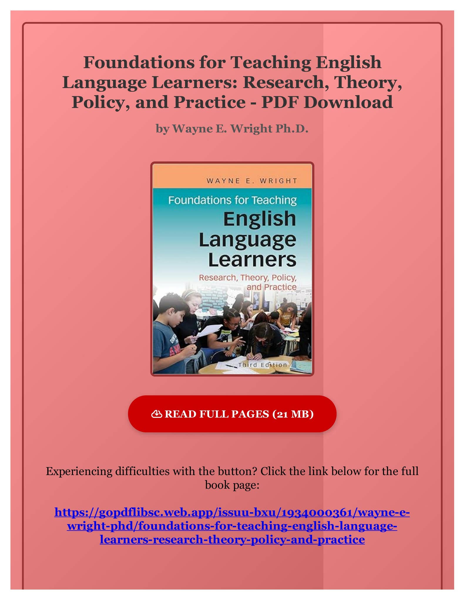 洋書 Foundations for Teaching English Languag Foundations for Teaching English Language Learners: Research